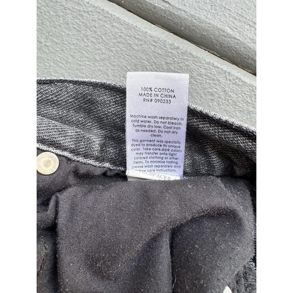 Pacsun Women's Baggy‎ Boyfriend Dark Wash Shorts Size 26 - Picture 5 of 6